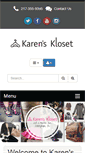 Mobile Screenshot of karenskloset.com